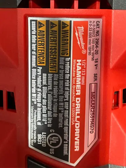 Milwaukee M18 FUEL 18V Hammer… — Photo 11