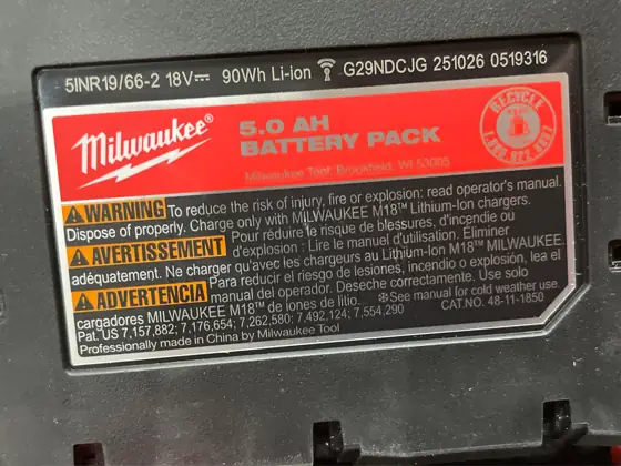 Milwaukee M18 FUEL 18V Hammer… — Photo 7