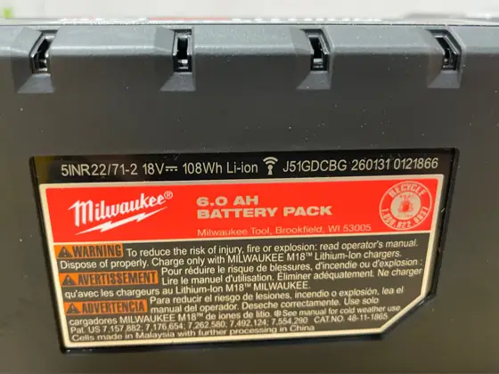 Milwaukee M18 18-Volt Lithium-Ion High… — Photo 6