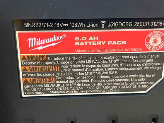 Milwaukee M18 18-Volt Lithium-Ion High… — Photo 7