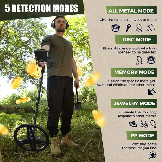 Metal Detector for Adults Professional. — Photo 4