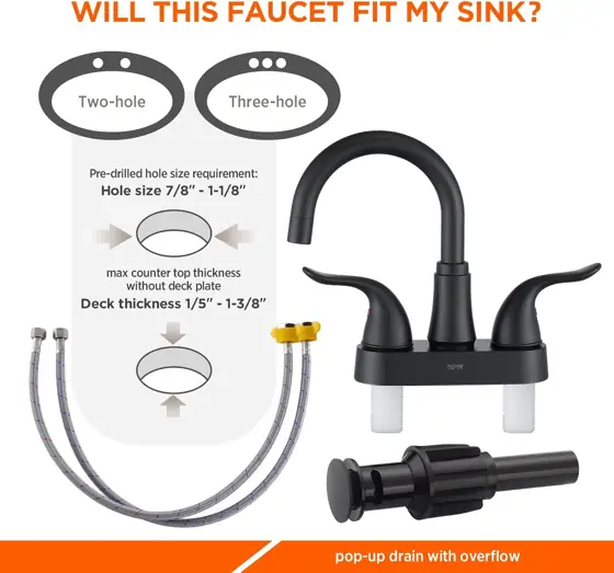 KPW Bathroom Sink Faucet 2… — Photo 3
