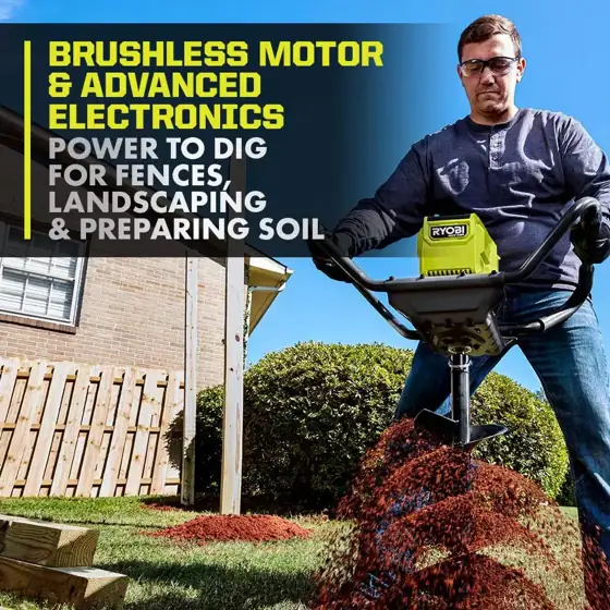 40V HP Brushless Cordless Earth… — Photo 4