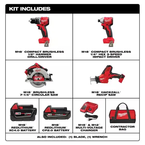 Milwaukee M18 18V Brushless Cordless… — Photo 2