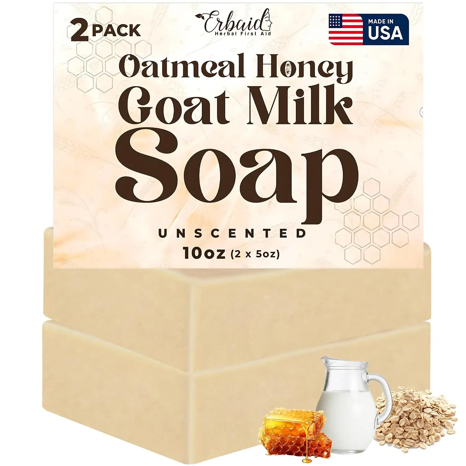 Oatmeal Soap Natural Oatmeal &… — Photo 1