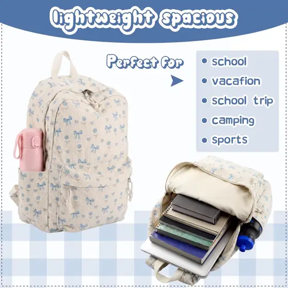 Dansydaisy School Backpack for Girls,… — Photo 3