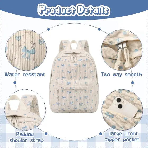 Dansydaisy School Backpack for Girls,… — Photo 4