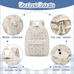 Dansydaisy School Backpack for Girls,… — Photo 4
