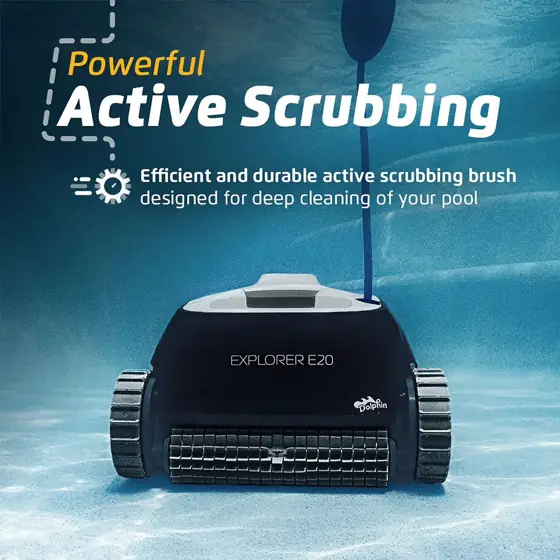 Dolphin Explorer E20 Pool Cleaner — Photo 4