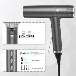 Slopehill Hair Dryer with Brushless… — Photo 4