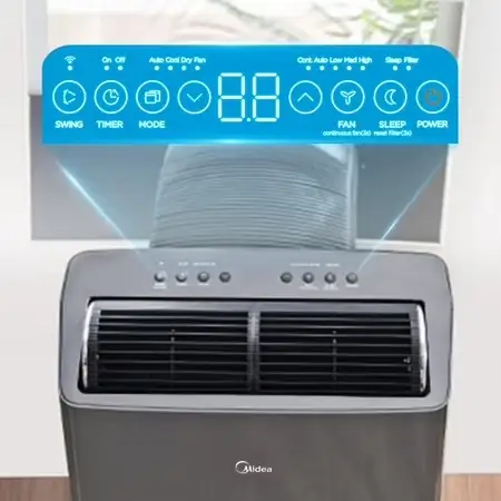 Midea 10,000 BTU Portable Air… — Photo 3