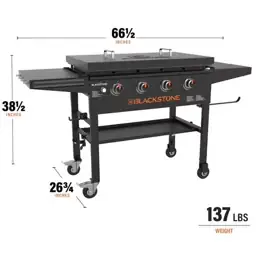 Blackstone 4-Burner 36" Griddle Cooking… — Photo 2