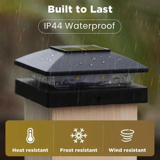 Solar Post Cap Lights Outdoor… — Photo 3