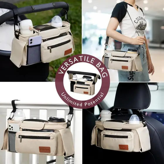 Momcozy Universal Stroller Organizer with… — Photo 4