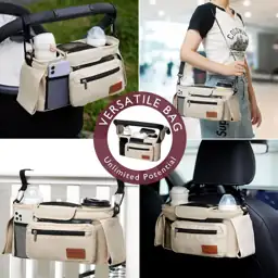 Momcozy Universal Stroller Organizer with… — Photo 4