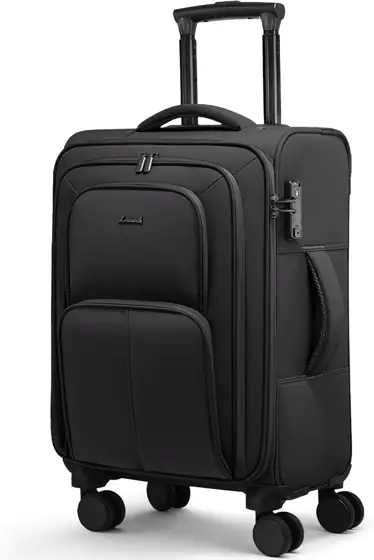 LOVEVOOK Carry-On Luggage 22x14x9, Airline… — Photo 1