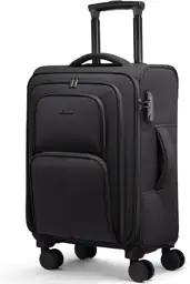 LOVEVOOK Carry-On Luggage 22x14x9, Airline… — Photo 1