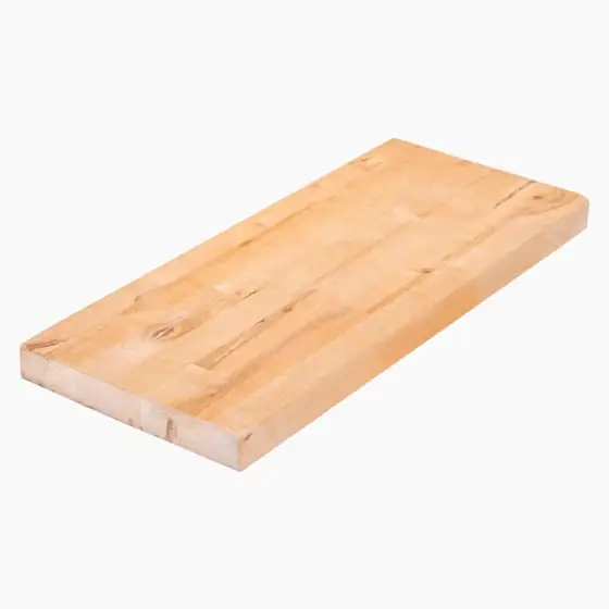Solid Wood Butcher Block Shelf… — Photo 1