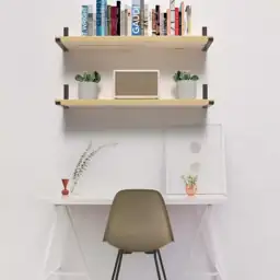 Solid Wood Butcher Block Shelf… — Photo 3