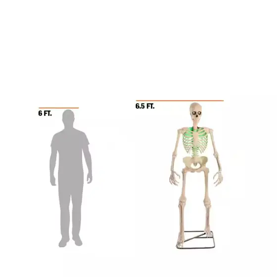 6.5 ft. Grave & Bones… — Photo 4