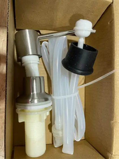 33x22 Drop-In Kitchen Sink with… — Photo 10