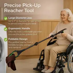 48" Aluminum Foldable Reacher Grabber,… — Photo 4