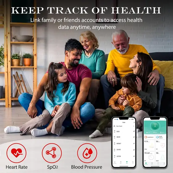 Smart Health Ring Fitness Tracker,… — Photo 2