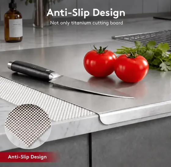 Titanium Cutting Board for Kitchen,… — Photo 4
