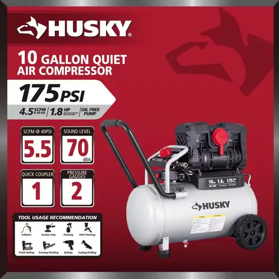 10 Gal. 175 PSI Electric… — Photo 4