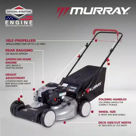 Murray 22 in. 140 cc… — Photo 3