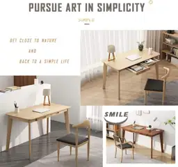IOTXY Solid Wood Writing Desk… — Photo 4