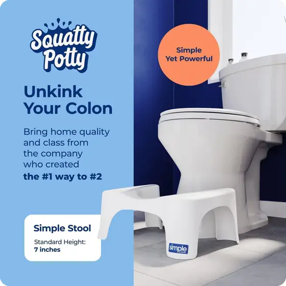 Squatty Potty Simple Curve Bathroom… — Photo 2