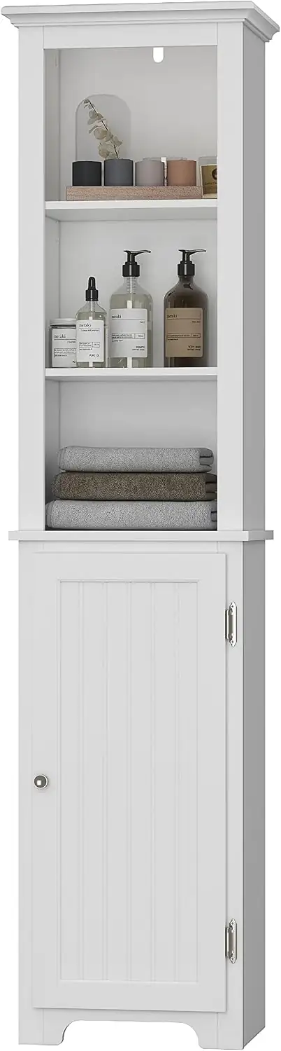 UTEX Tall Bathroom Storage Cabinet… — Photo 1