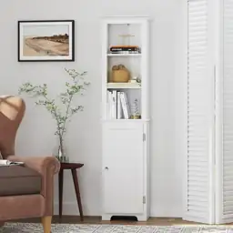 UTEX Tall Bathroom Storage Cabinet… — Photo 2