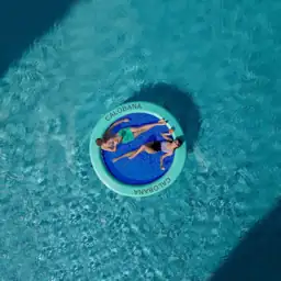 CALOBANA Water Hammock Inflatable Round… — Photo 3