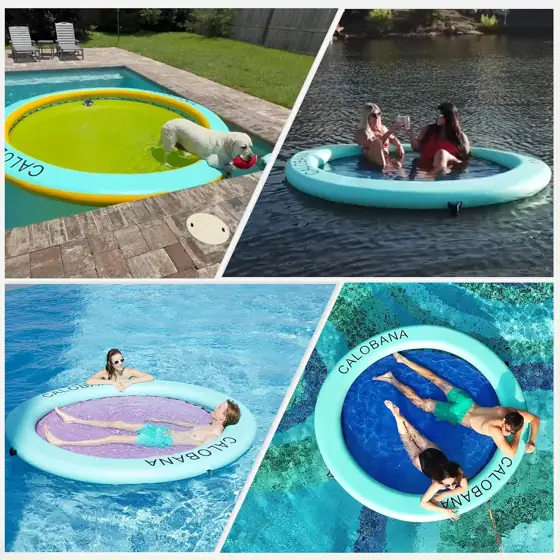CALOBANA Water Hammock Inflatable Round… — Photo 4
