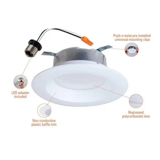LTE 4 in. LED Recessed… — Photo 4