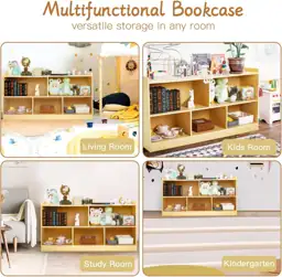 Montessori Shelf: Wooden Toy Storage… — Photo 4