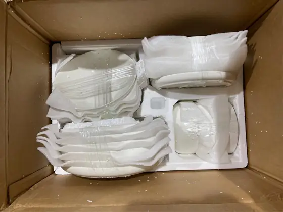 MALACASA 24 Pcs Porcelain Plates… — Photo 5