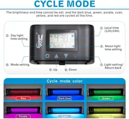 hygger Aquarium Programmable LED Light… — Photo 2