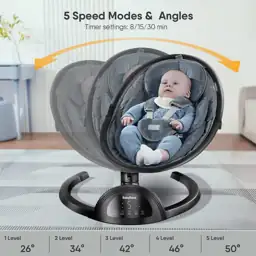 BabyBond Baby Swings for Infants,… — Photo 2