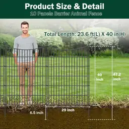 No Dig Dog Fence Outdoor… — Photo 2