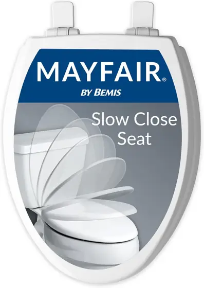 Mayfair Cassel Slow-Close Toilet Seat,… — Photo 1