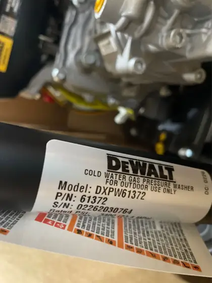 DEWALT 3400 PSI 2.5 GPM… — Photo 7