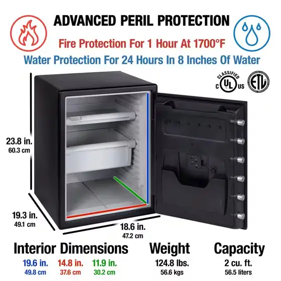 2.0 cu. ft. Fireproof and… — Photo 4