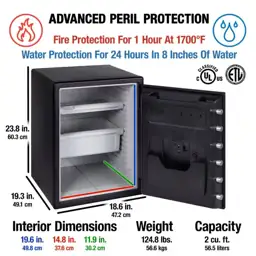 2.0 cu. ft. Fireproof and… — Photo 4