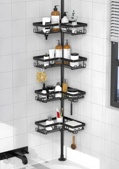 KEGII Corner Shower Caddy Tension… — Photo 1