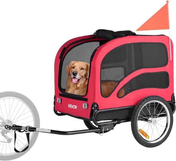 VEVOR Dog Bike Trailer, 100… — Photo 1