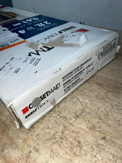 ShelfTrack 48 in. W White… — Photo 6