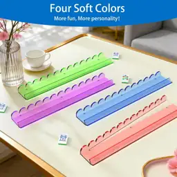17.5 Inch Scalloped Acrylic Mahjong… — Photo 4